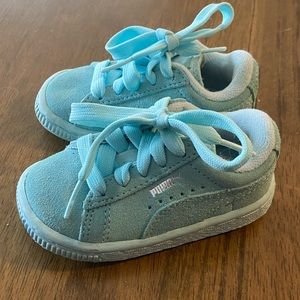 Puma Little Girl's Suede Classic Sneakers Size 4
